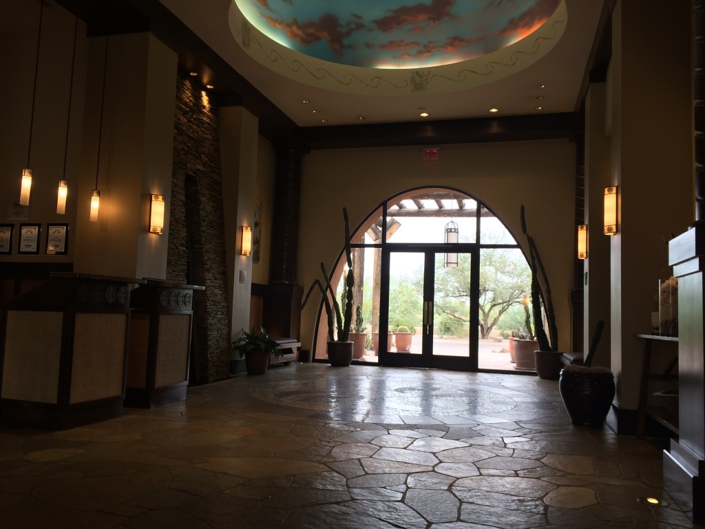 Aji Spa Entrance