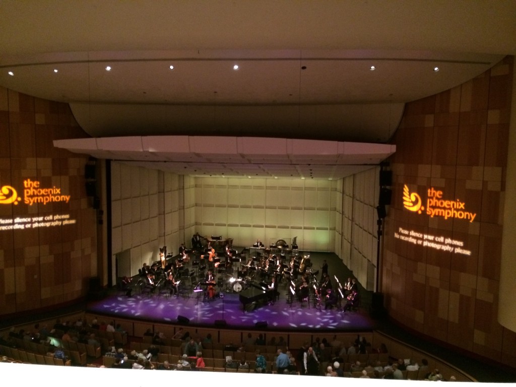 Symphony Hall Balcony seating