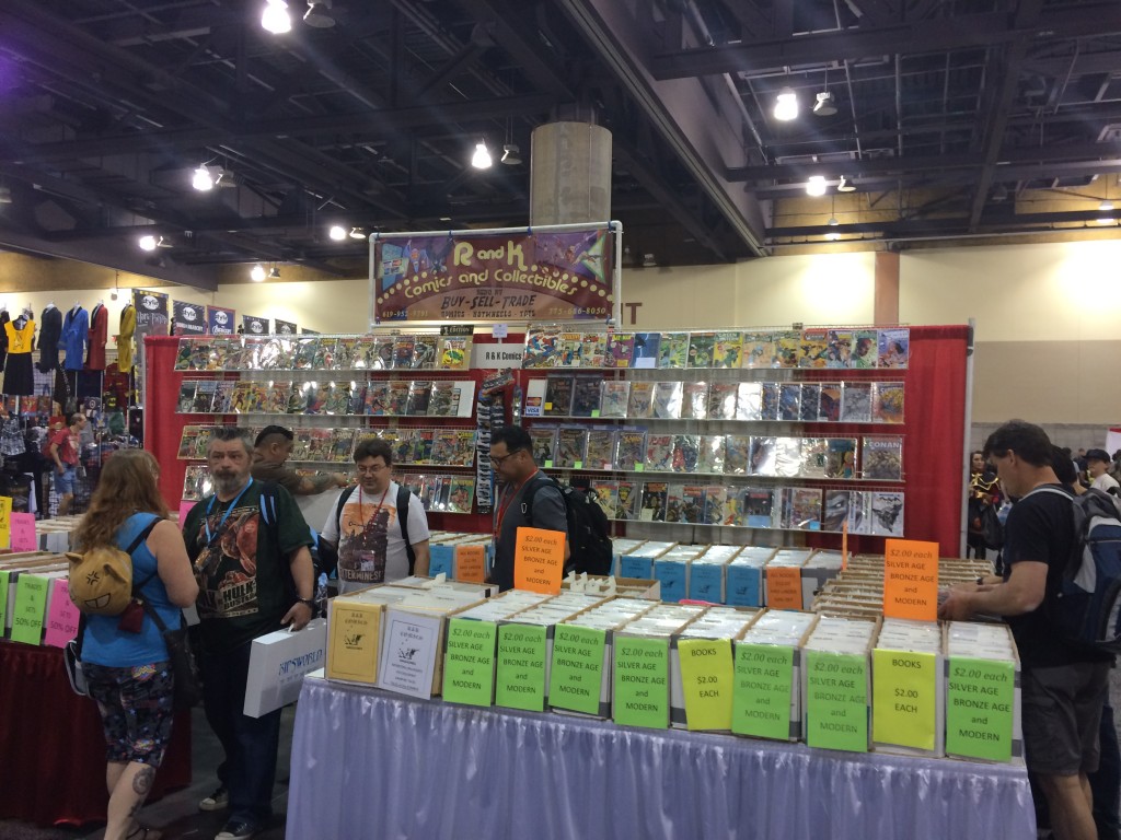 Comic books and collectibles at Phoenix Comicon