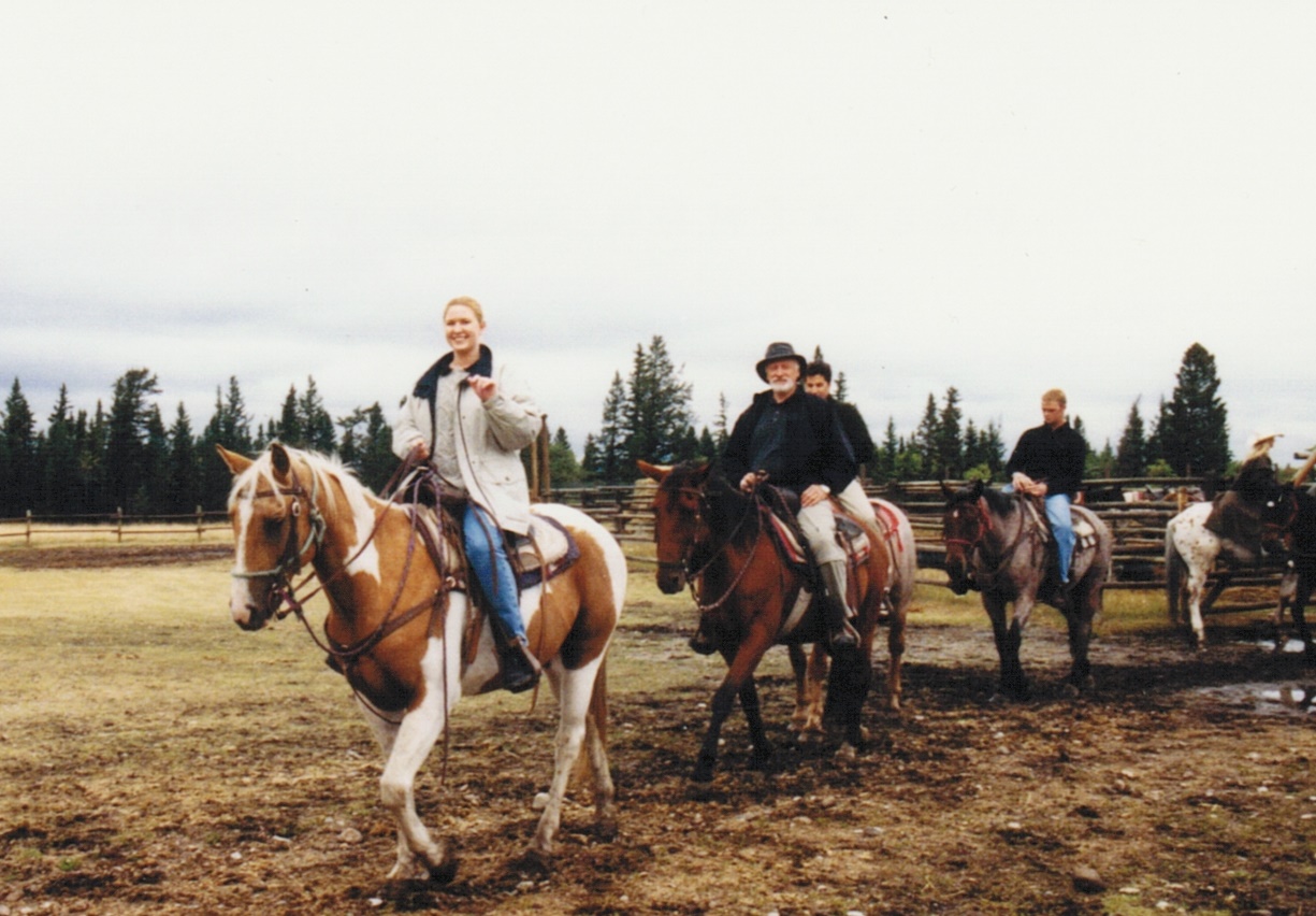 Horse ride in Banff, Canada