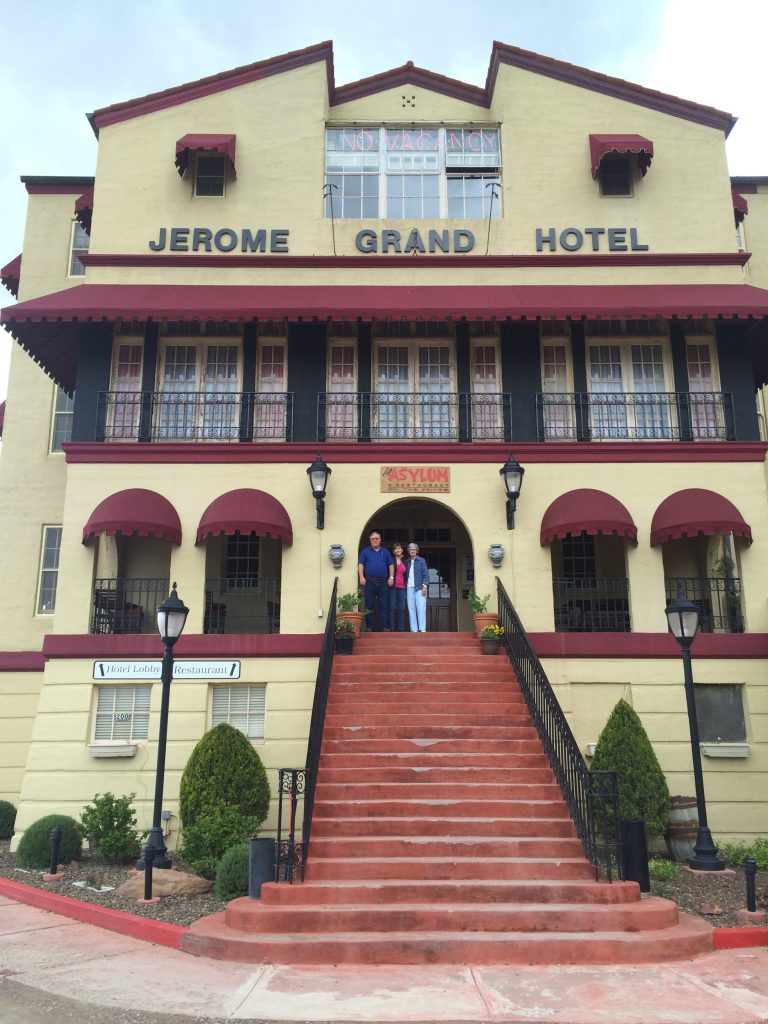 My Parents and Grandmother at the Jerome Grand Hotel