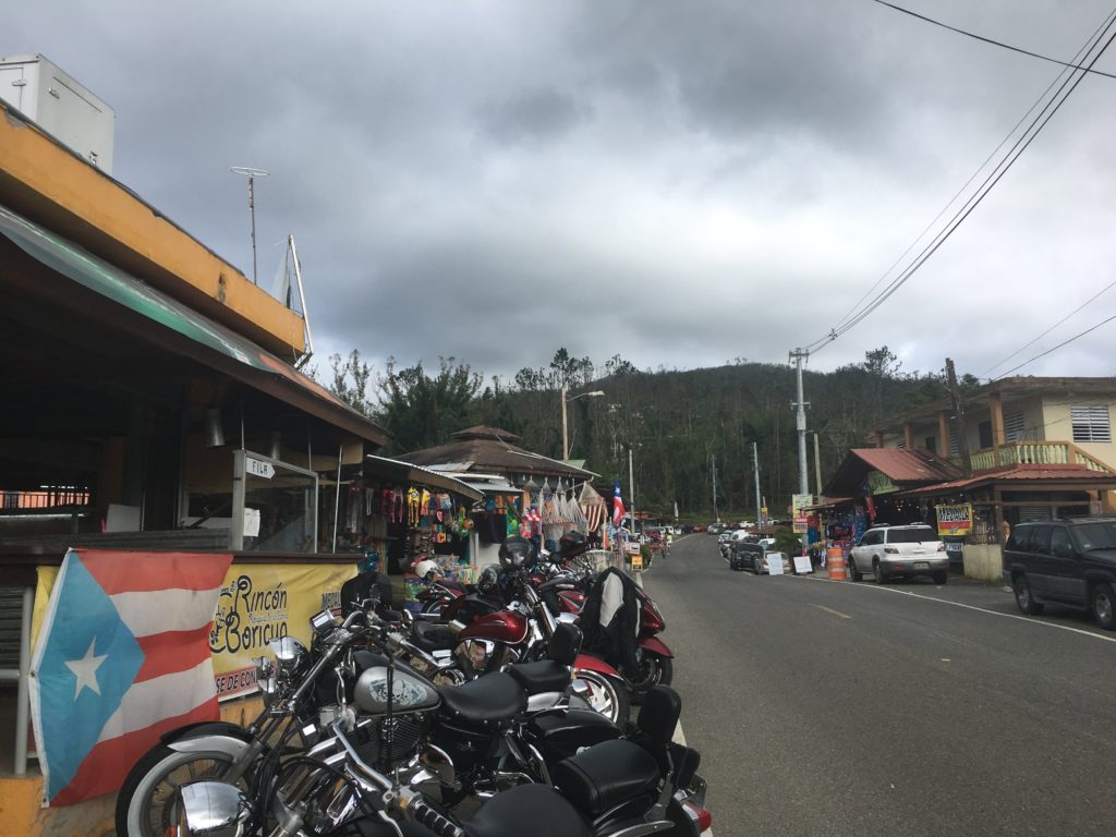 Guavate Motorcycle parking