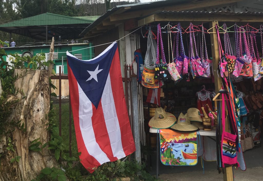 Crochet bags and more in Guavate, Puerto Rico