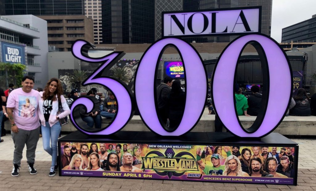 WrestleMania for New Orleans 300th Birthday