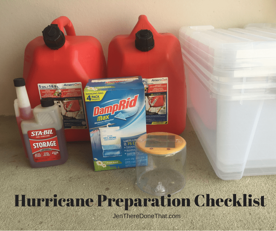 Hurricane Preparation Checklist