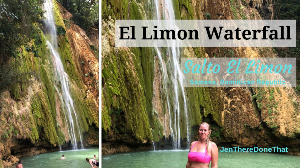 El Limon Waterfall in Dominican Republic