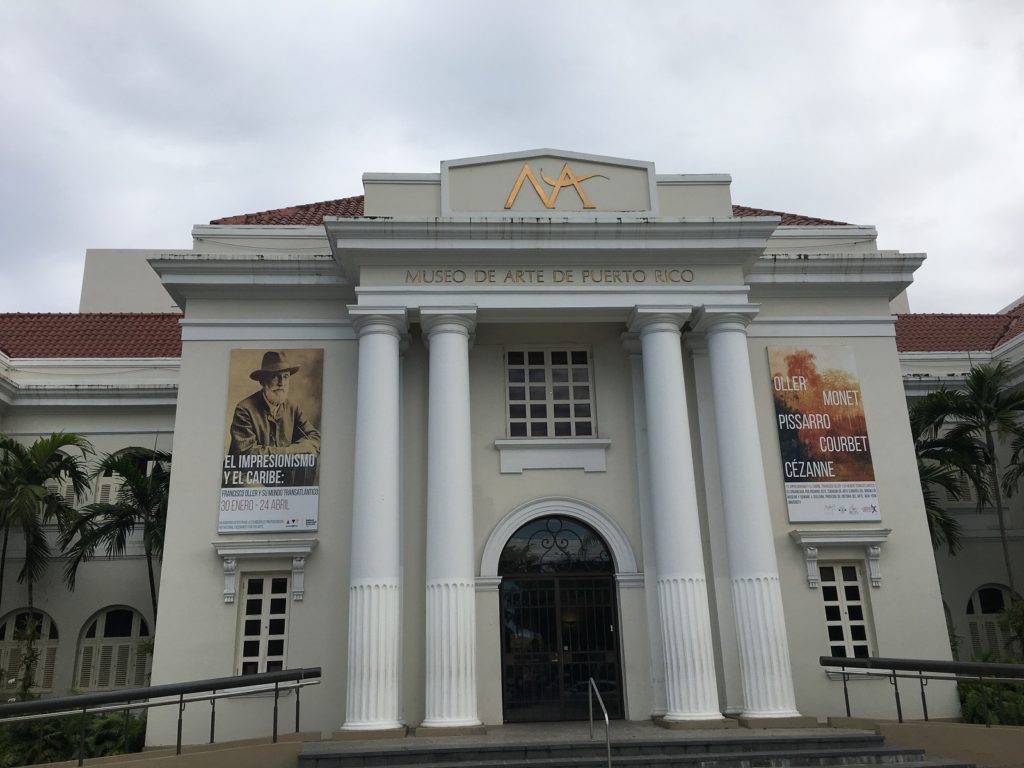 Museo de Art Puerto Rico front entrance