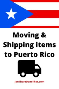 Moving and Shipping items to Puerto Rico. Best Shipping Options for Puerto Rico; Auto transport, Furniture & household goods, Business moves, Island wide moving services, and online shipping options.