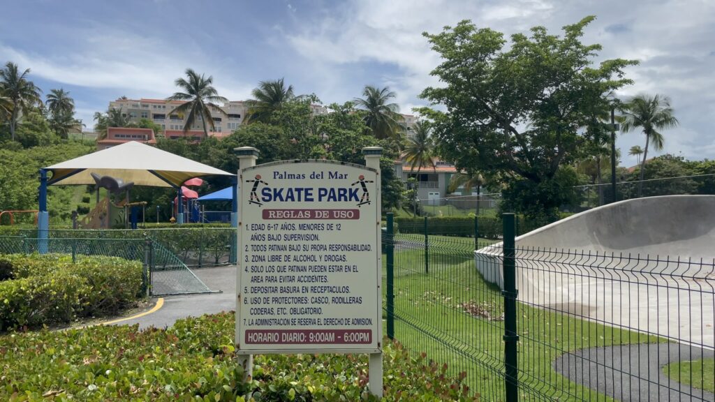 Palmas del Mar Skate Park and Children's Playground