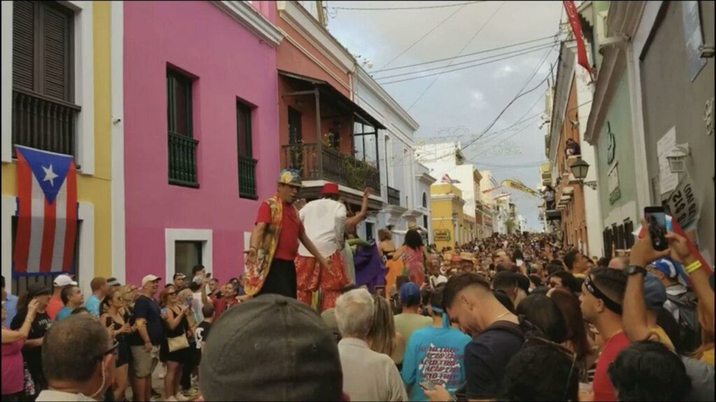 SanSe Festival 2020 parade Old San Juan, Puerto Rico